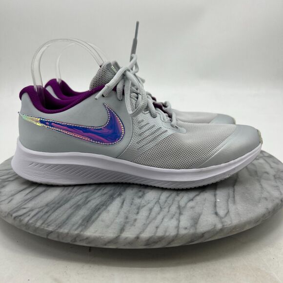 Nike Running Shoes Youth Kid 6Y Star Runner 2 Power Training Sneakers CW3294-001 - Picture 2 of 12